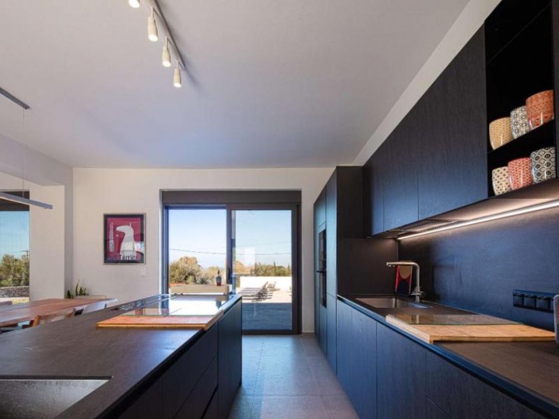 Viranepiskopi Kreta, Viranepiskopi: Einzigartige Luxusvilla mit Pool und Meerblick zum Verkauf Haus kaufen